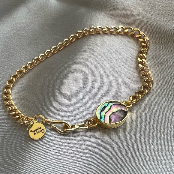 Abalone Shell Bracelet - Picture 1 of 5